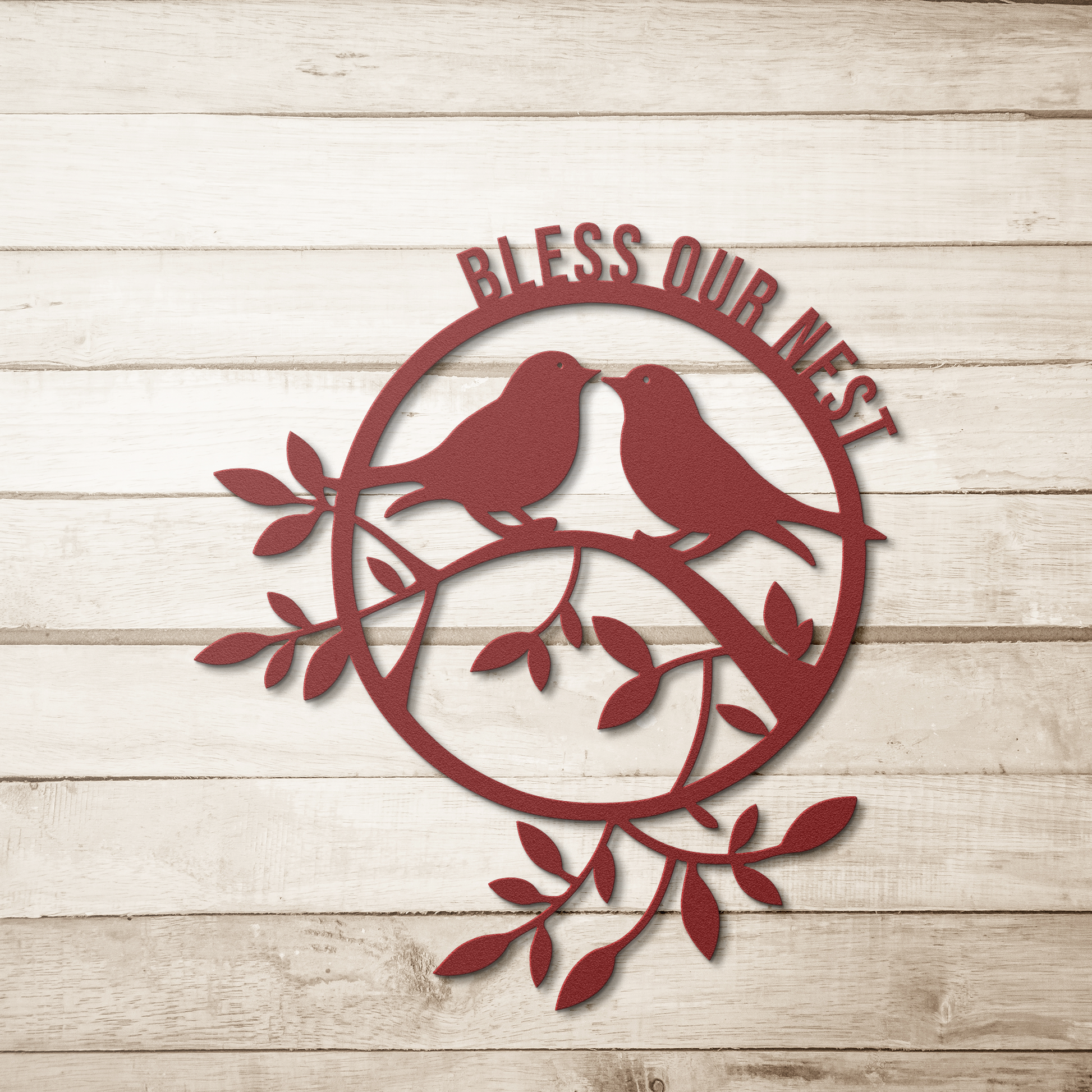 Bless_Our_Nest_Couple_Bird_Metal_Deco_Red_Simple_Wood_BKGD_Mockup.png