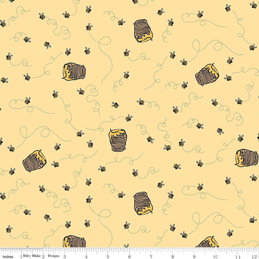Winnie the Pooh Main 1/2 Yard Bundle of 9