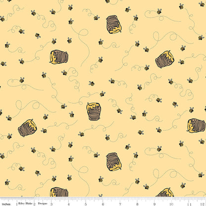Winnie the Pooh Main 1/2 Yard Bundle of 9
