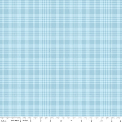 Winnie the Pooh Plaid Blue