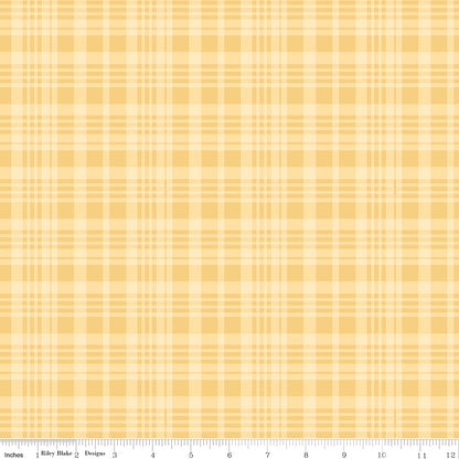 Winnie the Pooh Plaid Yellow