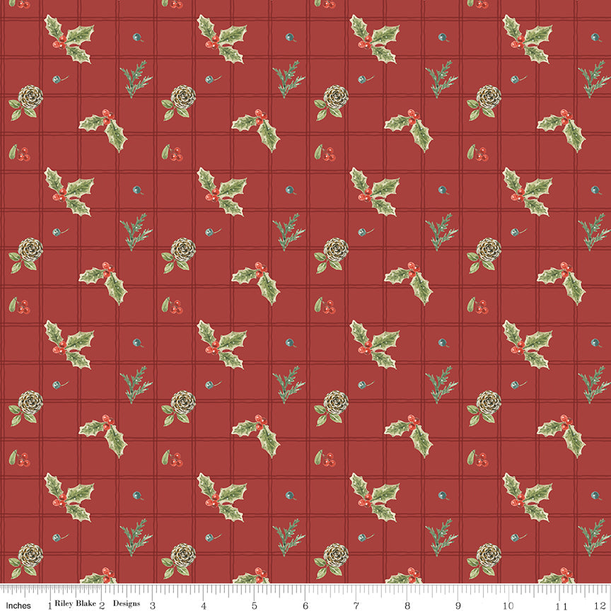 Holiday Spirit Holly Red