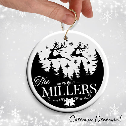 Christmas FAMILY Ceramic Ornaments 37-05