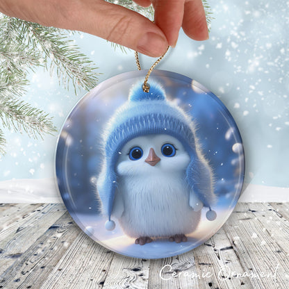 Cute Baby Penguin Animal Ceramic Ornament 153-22