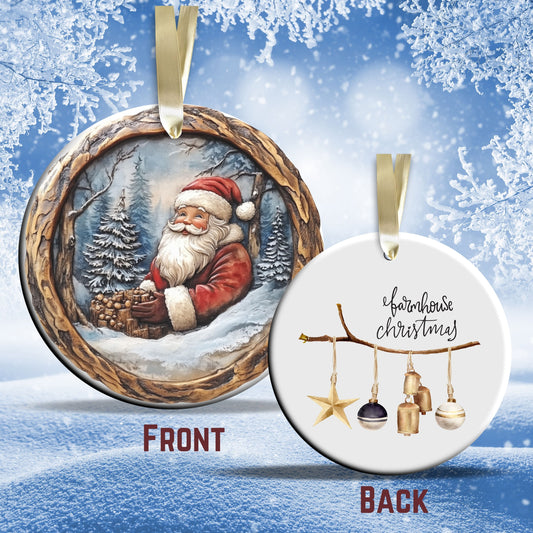 Farmhouse Ceramic Ornament 39-03