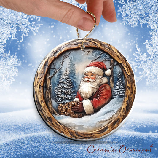 Farmhouse Ceramic Ornament 39-03
