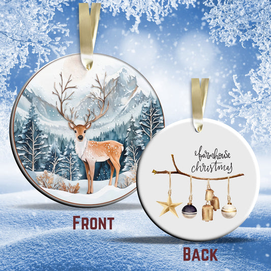 Farmhouse Ceramic Ornament 39-04
