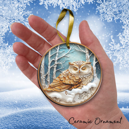Farmhouse Ceramic Ornament 39-08