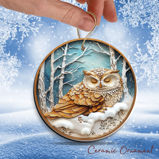 Farmhouse Ceramic Ornament 39-08