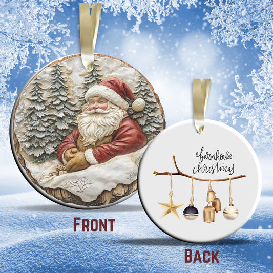 Farmhouse Ceramic Ornament 39-10