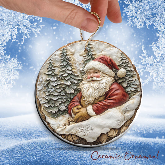 Farmhouse Ceramic Ornament 39-10