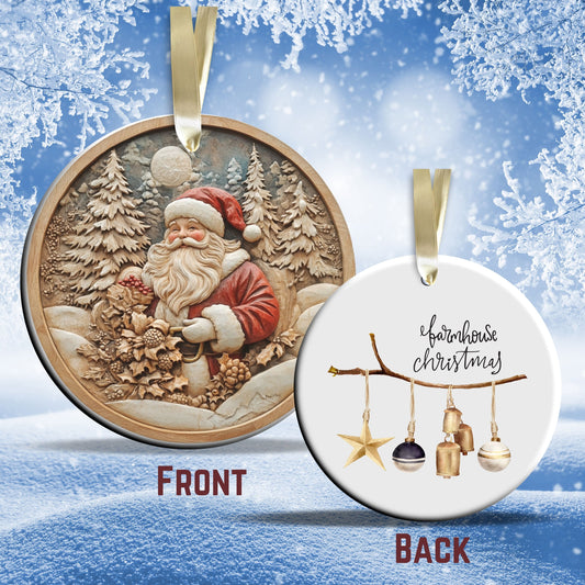 Farmhouse Ceramic Ornament 39-16