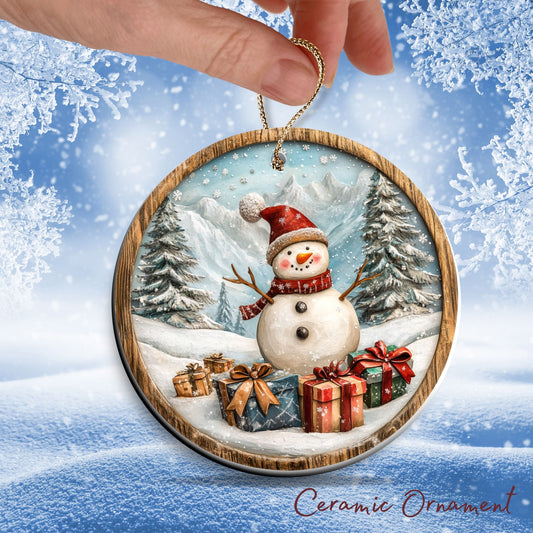 Farmhouse Ceramic Ornament 39-17