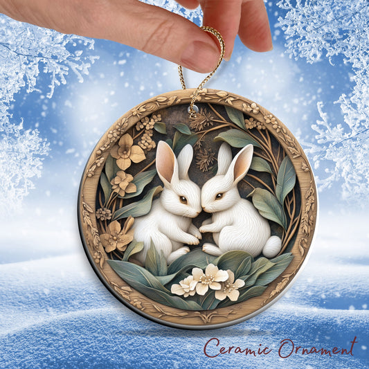 Farmhouse Ceramic Ornament 39-18