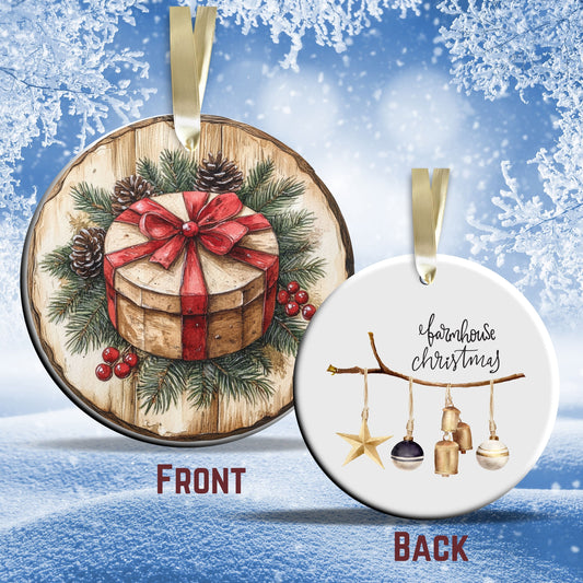 Farmhouse Ceramic Ornament 39-20
