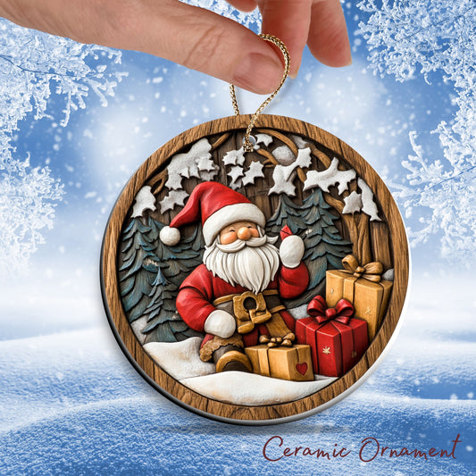 Farmhouse Ceramic Ornament 39-24