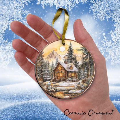 Farmhouse Ceramic Ornament 39-25