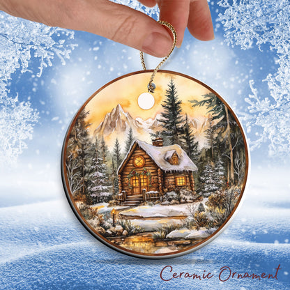 Farmhouse Ceramic Ornament 39-25