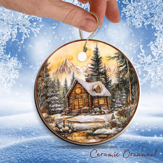 Farmhouse Ceramic Ornament 39-25
