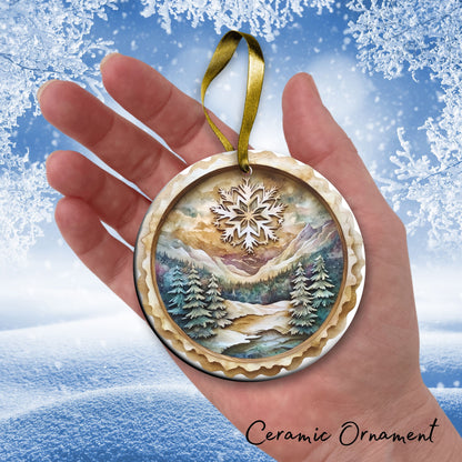 Farmhouse Ceramic Ornament 39-26
