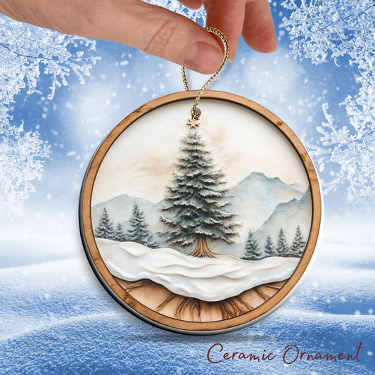 Farmhouse Ceramic Ornament 39-27