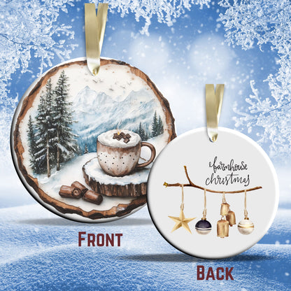 Farmhouse Ceramic Ornament 39-29