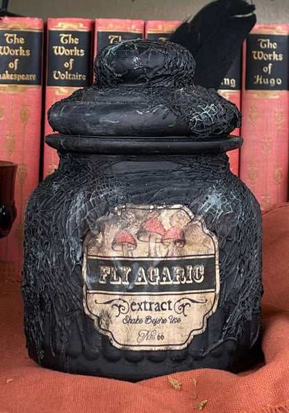 Handmade Halloween Potion Bottles Set 36