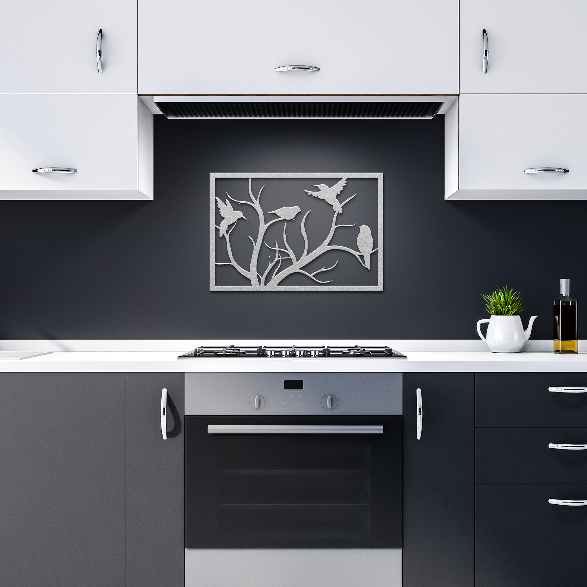 Framed_Bird_Metal_Decor_Silver_Dark_Kitchen_Mockup.png