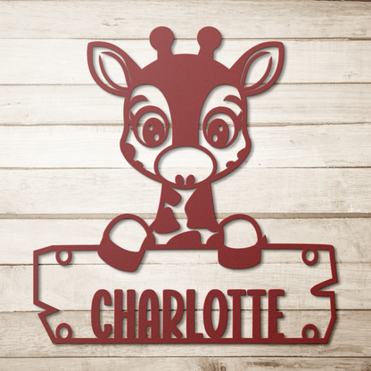 Giraffe_Nursery_Metal_Decor_Red_Simple_Wood_BKGD_Mockup.png