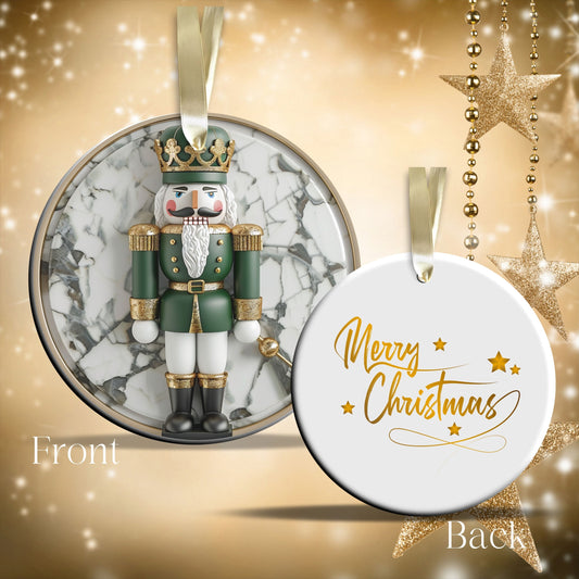 Christmas Nutcraker Ceramic Ornament 34-37