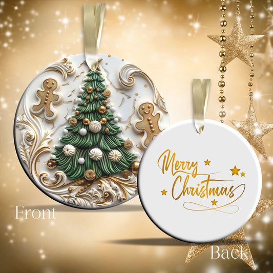 Christmas Tree Ceramic Ornament 34-46