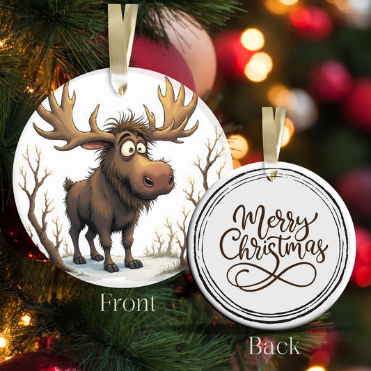 Grumpy Christmas Critter Moose 100-03