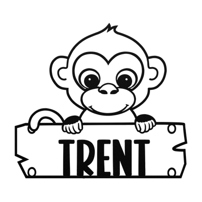 Monkey_Nursery_Metal_Decor_Black_Transparent_Mockup.png
