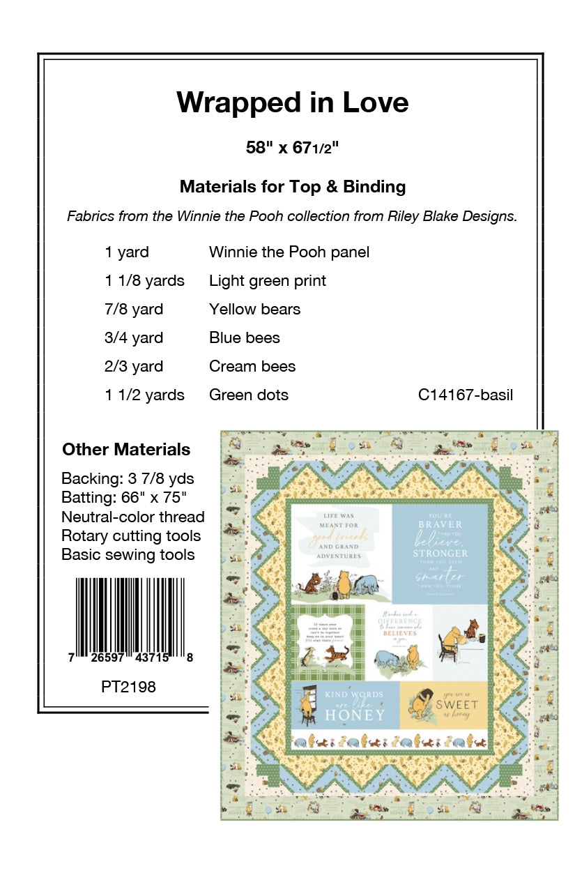Pine Tree Country Quilts Wrapped in Love Quilt Pattern