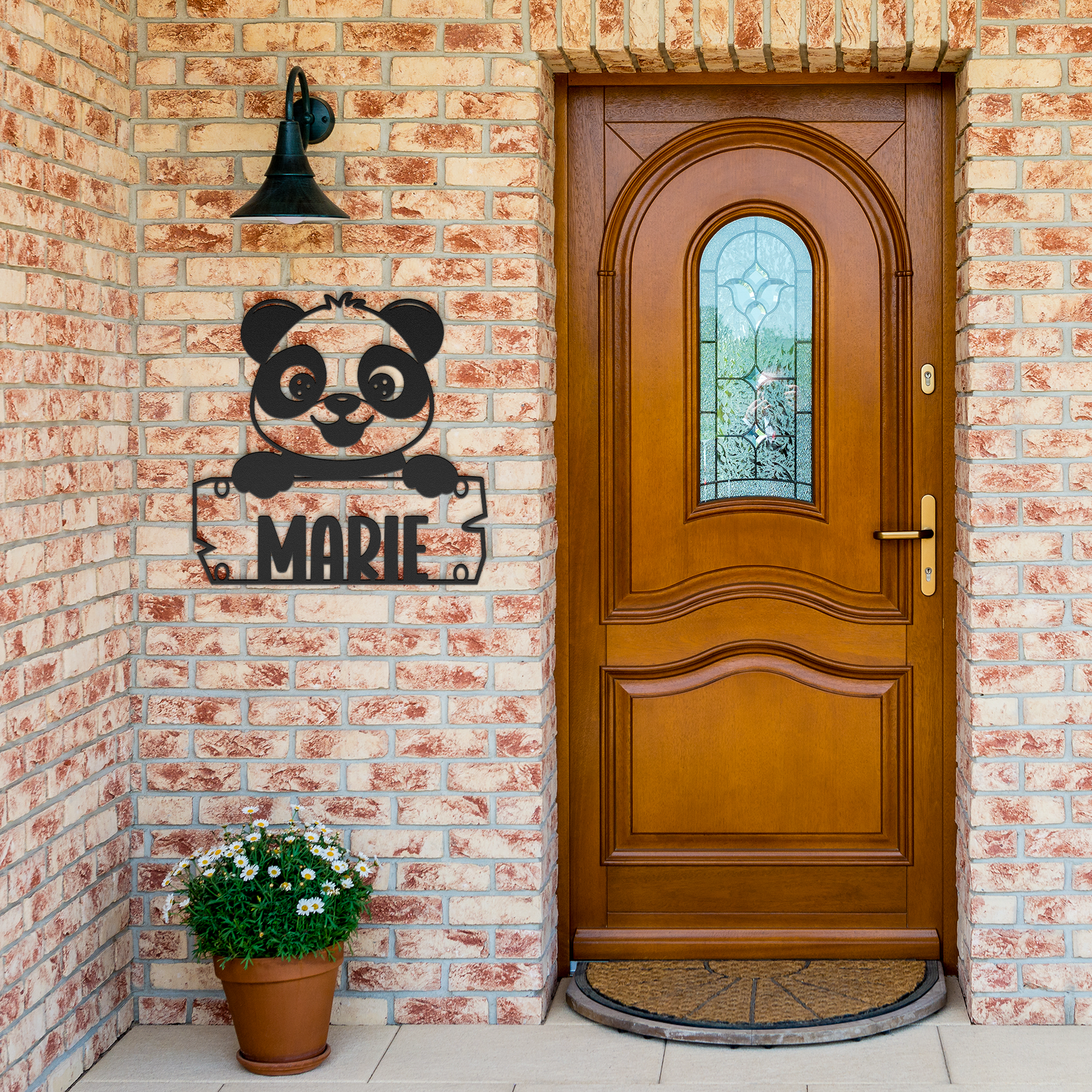 Panda_Nursery_Metal_Decor_Black_Brick_Entrance_Mockup.png