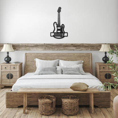 Personalized_Guitar_Metal_Decor_Black_Farmhouse_Bedroom_Mockup.png
