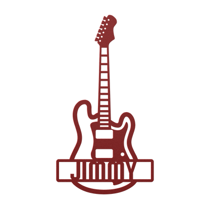 Personalized_Guitar_Metal_Decor_Red_Transparent_Mockup.png