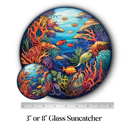 Glass Suncatcher Stained Glass 93-01