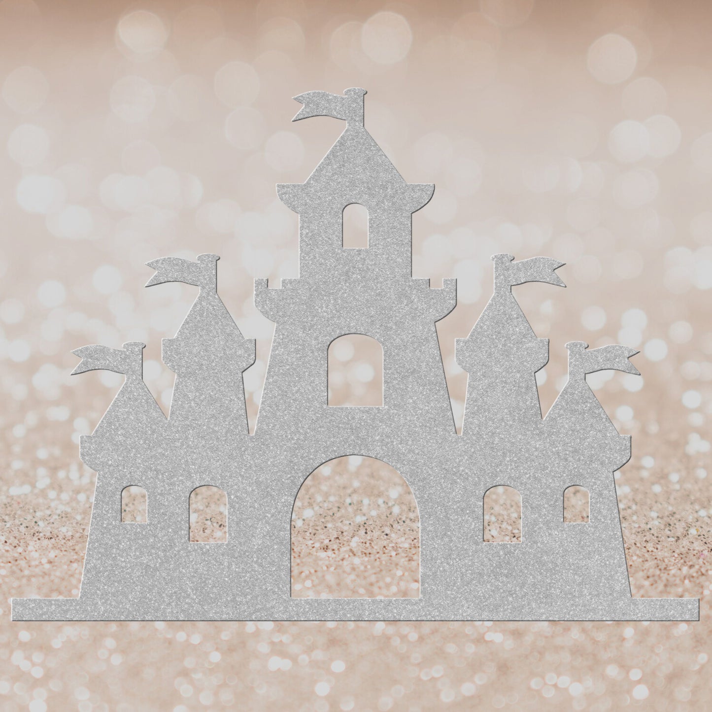 Princess Castle Metal Art