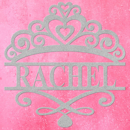 Princess Crown Custom Metal Art