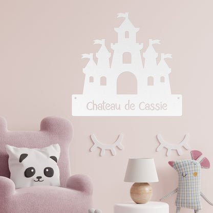 Princess Castle Metal Art