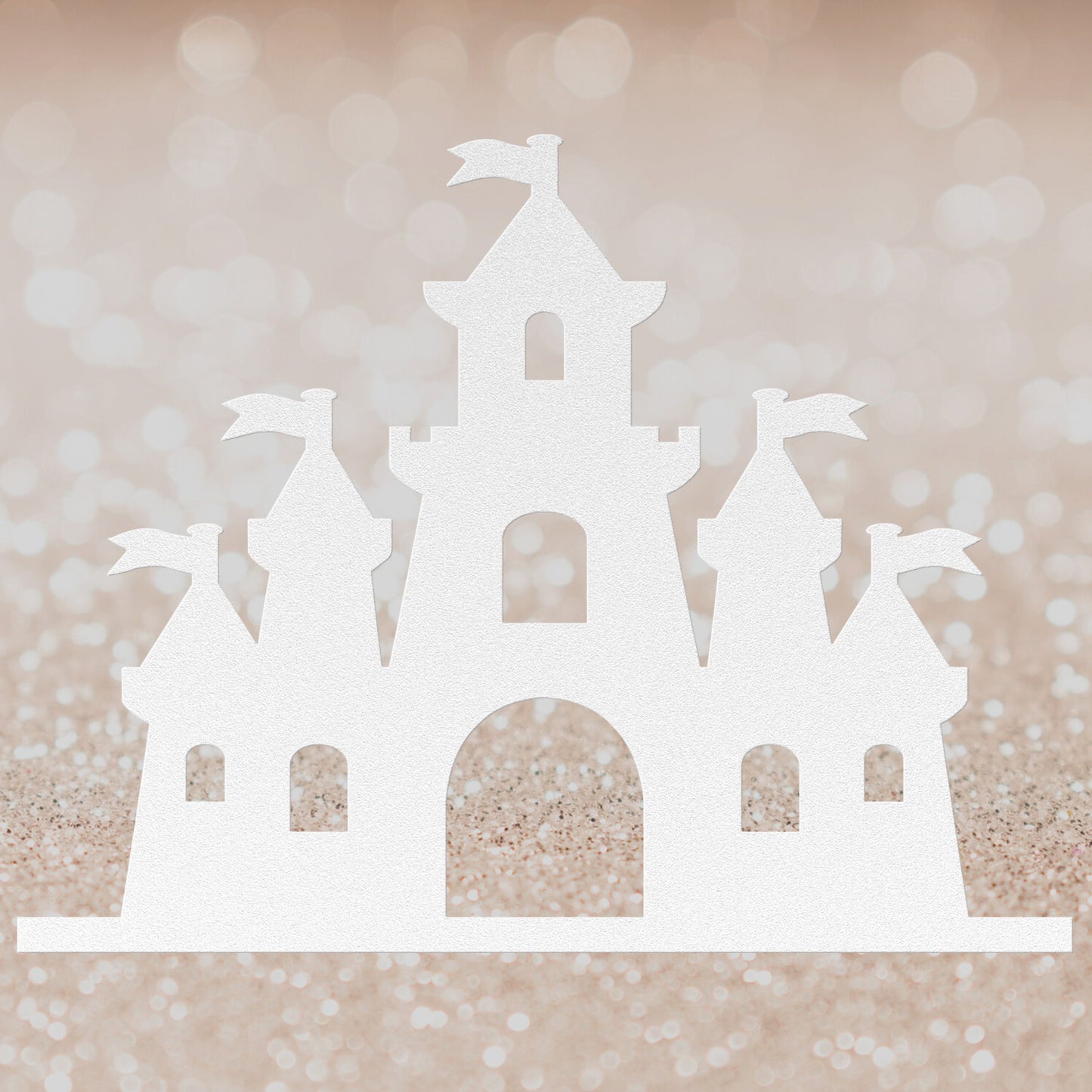Princess Castle Metal Art