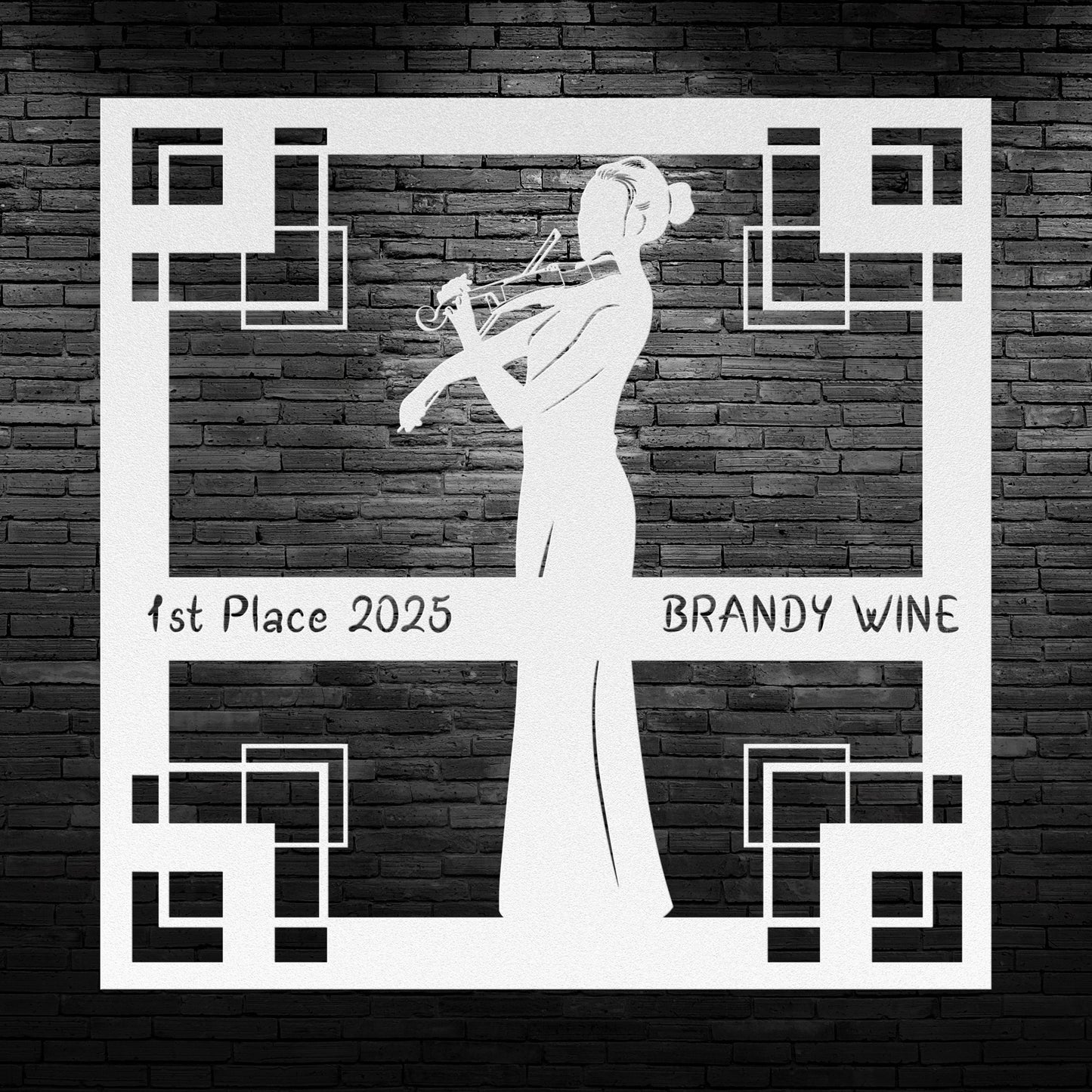 1st Place Violin- Personalized