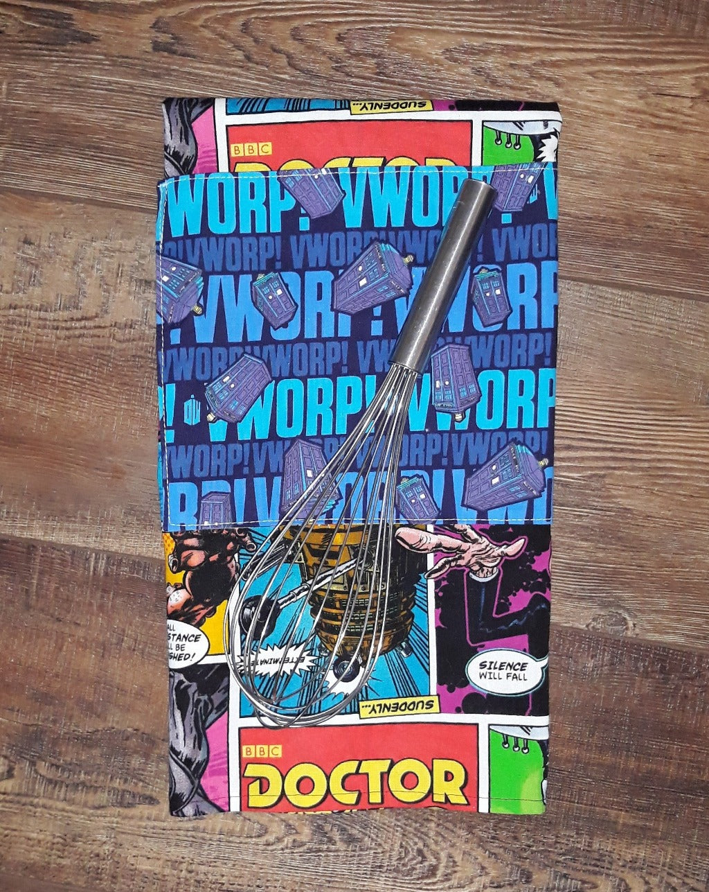 Dr. Who Comic Strip Apron
