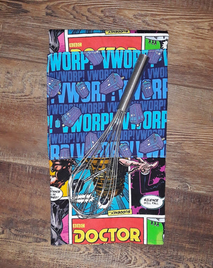 Dr. Who Comic Strip Apron